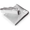 Кърпа за полиране 31 x 50 cм, комплект 2 бр., сива, микрофибър, Litton