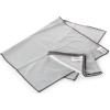 Кърпа за полиране 31 x 50 cм, комплект 2 бр., сива, микрофибър, Litton