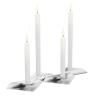 Свещник за вечеря SQUARE CANDLE, комплект 4 бр., неръждаема стомана, Höfats