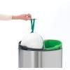 Кош за отпадъци с докосване TOUCH BIN NEW 23 + 10л, матова стомана, Brabantia
