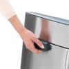 Кош за отпадъци с докосване TOUCH BIN NEW 23 + 10л, матова стомана, Brabantia