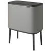 Кошче за отпадъци с докосване Touch Waste Bin BO TOUCH BIN 3 x 11л, минерално сиво, Brabantia