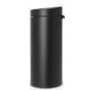 Кош за отпадъци с докосване TOUCH BIN NEW 30л, минерално черен, Brabantia