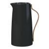 Вакуумна кана EMMA 1,2 л, за кафе, черен, неръждаема стомана, Stelton
