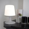Преносима настолна лампа LIGHT TO GO, органично сива, Koziol