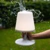 Преносима настолна лампа LIGHT TO GO, органично сива, Koziol