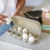 Контейнер за съхранение на яйца EGGS TO GO 28 см, за 10 яйца, пустинно слънце, Koziol