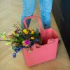 Чанта за пазаруване TASCHE XL, естествено пепеляво сива, Koziol