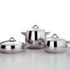 Висока тенджера MAMI 20 см, неръждаема стомана, Alessi