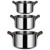 Тенджера EDO 24 см, 5л, неръждаема стомана, Alessi