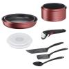 Комплект сервизи за хранене INGENIO DAILY CHEF L3989502, комплект от 10 бр., незалепващ повърхност, Tefal