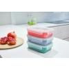 Кухненски буркан за съхранение MASTER SEAL COLOUR EDITION N1030810 , комплект от 4 бр., син, пластмаса, Tefal
