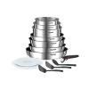 Комплект сервизи за хранене INGENIO EMOTION ON L897DS04, комплект от 13 бр., инокс, Tefal