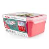Кухненски буркан за съхранение MASTER SEAL COLOUR EDITION N1030910 , комплект от 4 бр., коралово червен, пластмаса, Tefal