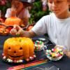 Класическа форма за кекс PUMPKIN, оранжева, силикон, Lékué