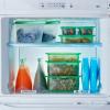 Кутия за съхранение на храна REUSE AND REDUCE, комплект 3 бр., зелена, силикон, Lékué