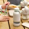 Бутилка за вода BOTTLE TO GO 600 мл, сметана, Lékué