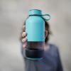 Бутилка за вода BOTTLE TO GO 600 мл, тюркоаз, Lékué