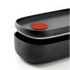 Кутия за обяд LUNCHBOX TO GO 1 l, с прибори, черен / черен, Lékué