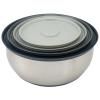 Кухненска купа комплект NEST PREP&STORE 95025, 4 бр., с капаци, неръждаема стомана, Joseph Joseph