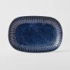 Чиния за сервиране RIDGED INDIGO 19 х 13 см, MIJ