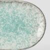 Чиния за десерт AQUA SPLASH 17 x 11 cм, овална, синя, MIJ