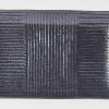 Чиния за суши и сашими LINES 21 x 13 cм, черна, MIJ
