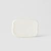 Чиния за суши и сашими SHELL WHITE WEAK, 16 x 11 cм, MIJ