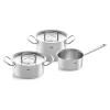 Комплект кухненски съдове ORIGINAL-PROFI COLLECTION, с касерола, комплект от 3 бр., инокс, Fissler