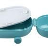 Кутия за обяд SNACKMOBILE, 2 отделения, синя, Alessi