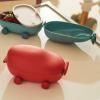 Кутия за обяд SNACKMOBILE, 2 отделения, червена, Alessi