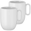 Чашка за кафе BARISTA 380 ml, комплект от 2 бр., бял, порцелан, WMF
