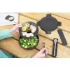 Комплект прибори за хранене MAKE & TAKE, 3 бр., тъмно сив, Brabantia