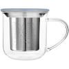 Чашка за чай MINIMA EVA 400 ml, с филтър и синьо капаче, Viva Scandinavia