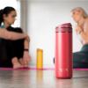 Чаша за пътуване RECHARGE ANYTIME 460 мл, с инфузер за чай, малинов цвят, Viva Scandinavia