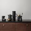 Термос кана EM77 1л, меко чернa, Stelton