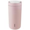 Термос чаша TO GO CLICK 400 ml, матов розов, Stelton