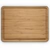 Дъска за рязане GREEN TOOL 39 x 28 cm, с улей за сок, бамбук, Eva Trio
