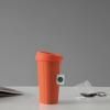 Чаша с капак ANYTIME EMMA 450 ml, оранжев, порцелан, Viva Scandinavia