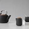 Комплект за сметана и захар NICOLA, комплект от 2 бр., черен, Viva Scandinavia