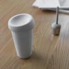 Чаша с капак ANYTIME EMMA 450 ml, бял, порцелан, Viva Scandinavia