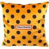 Възглавничка TOILETPAPER SHIT 50 x 50 cм, оранжева, Seletti