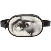 Чантичка бъбрек TOILETPAPER EYE & MOUTH 19 x 12 cм, черна, Seletti