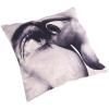 Възглавничка TOILETPAPER EYE & MOUTH 50 x 50 cм, сива, Seletti