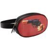Чантичка бъбрек TOILETPAPER REVOLVER 19 x 12 cм, черна, Seletti