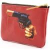 Козметична чантичка TOILETPAPER REVOLVER 15,5 x 9,5 cм, червена, Seletti