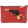 Козметична чантичка TOILETPAPER REVOLVER 15,5 x 9,5 cм, червена, Seletti