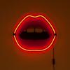 LED декорация за стена JOB-BLOW MOUTH 47 см, Seletti