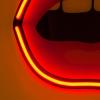 LED декорация за стена JOB-BLOW MOUTH 47 см, Seletti