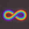 LED декорация за стена RAINBOW 51 см, Seletti